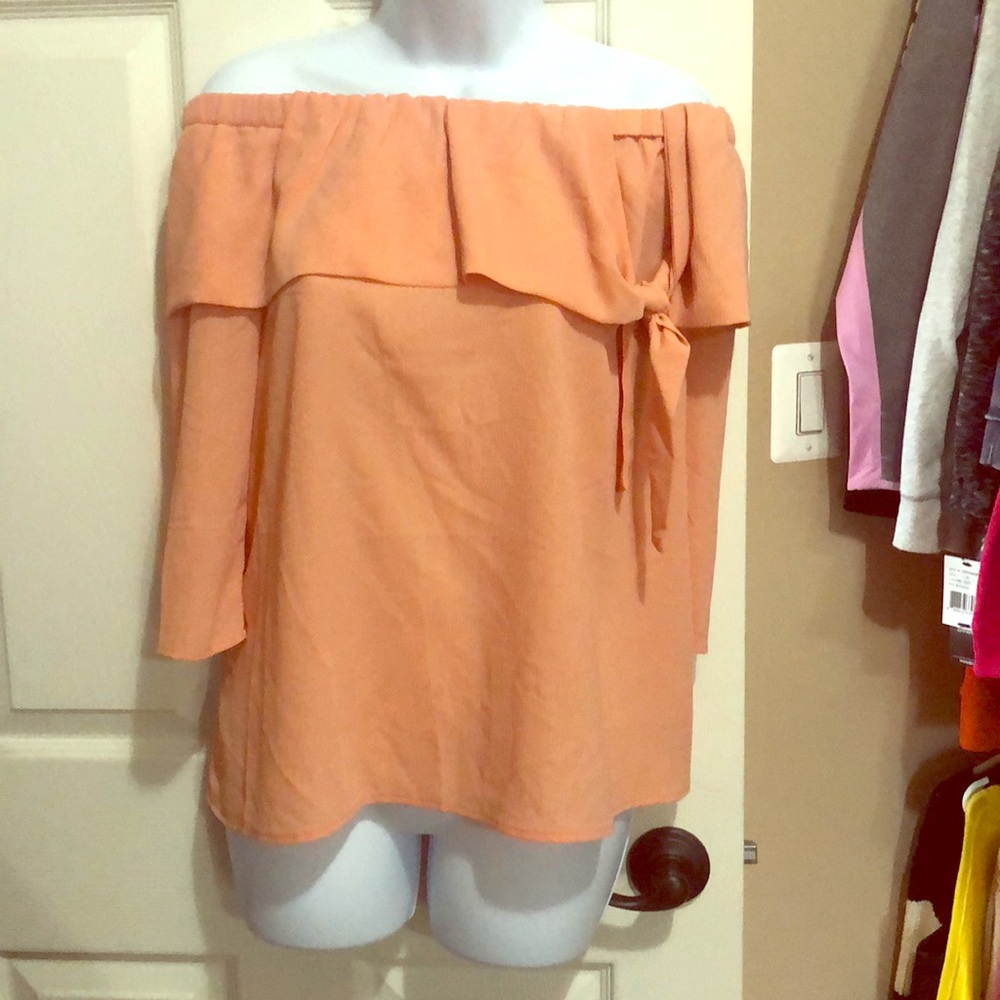 Off the shoulder top